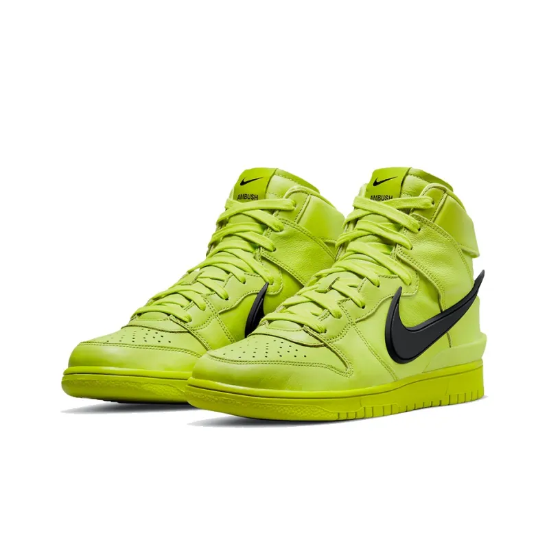 Nike Dunk High Ambush Flash Lime-2