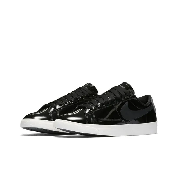 Nike Blazer Low Black Patent Women's-2