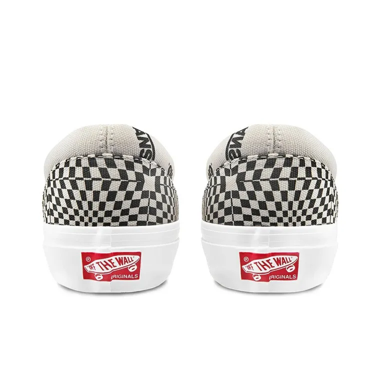 Vans Slip On Optical Check Black-4