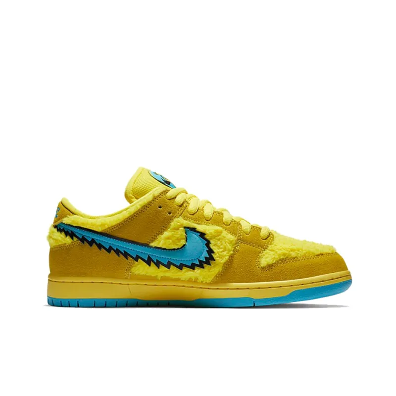 Nike Sb Dunk Low Grateful Dead Bears Opti Yellow-1