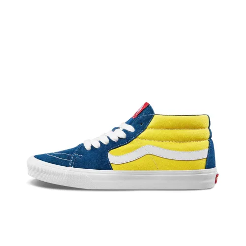 Vans Sk8 Mid 'Sailor Blue/Aspen Gold'