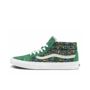 Vans Sk8 Mid Reissue 'Paisley   Hedge Green'