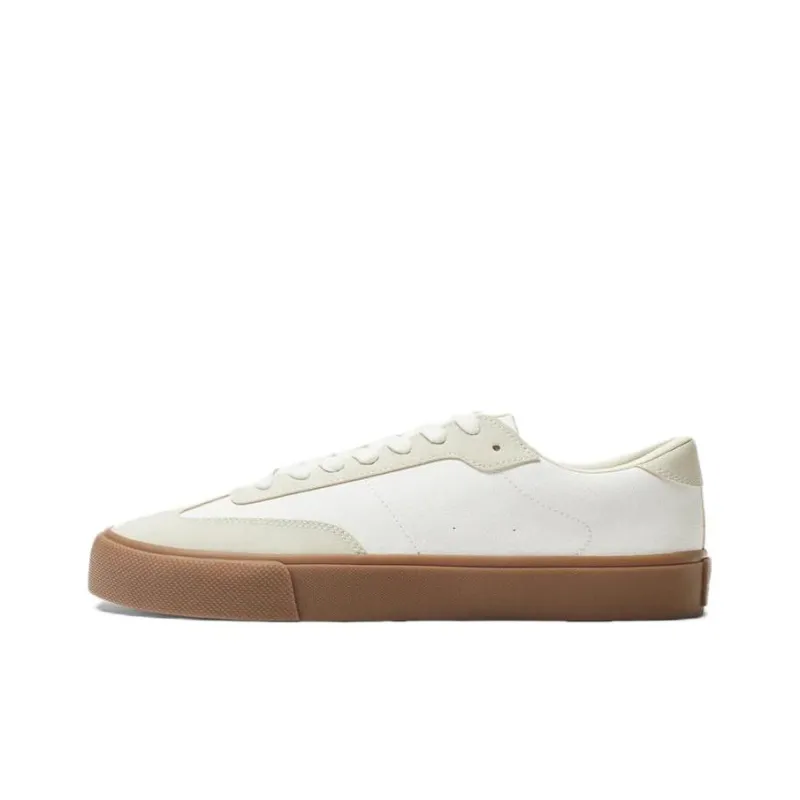 ZARA Cushioning Anti-Slip And Wear-Resistant Low-Top Casual Shoes Men's White-0