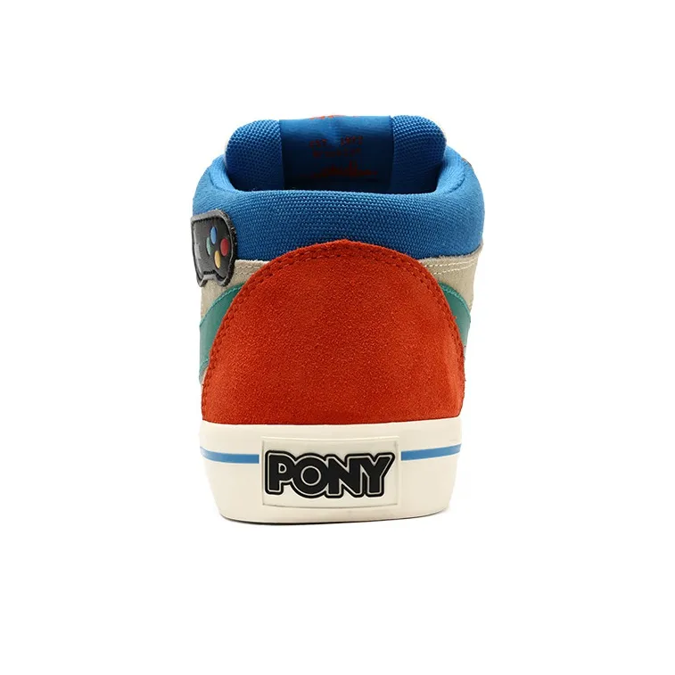 PONY Atop Anti Slip Wear Resistant Low Top Skateboard Shoes Women's Ecru-4