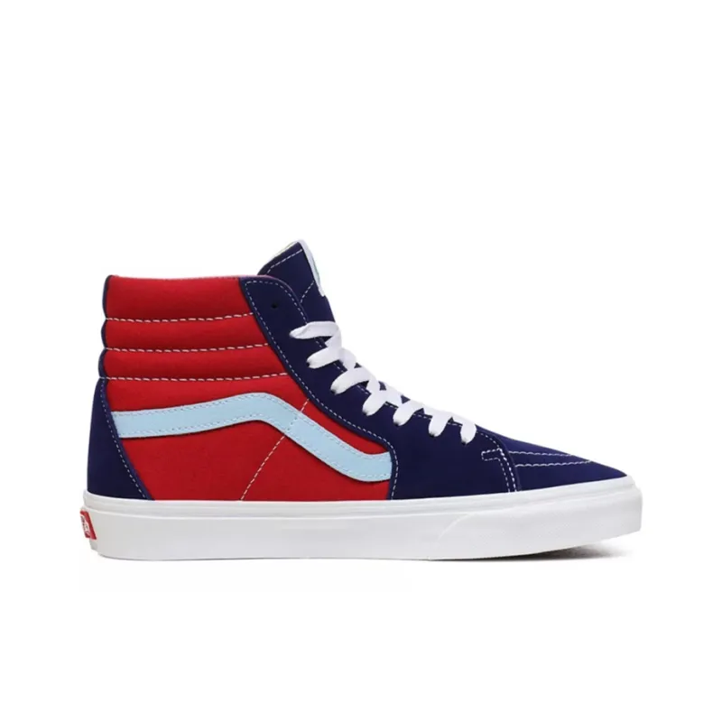Vans Sunshine Sk8 hi Yellow Blue-1