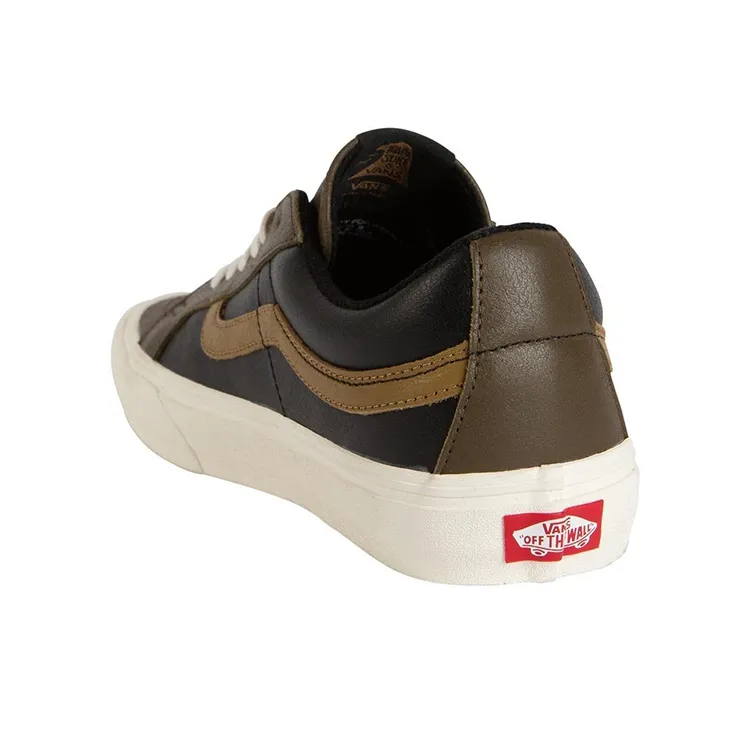 Vans SK8 Skateboard Shoes Unisex Low Top Black/Green-3