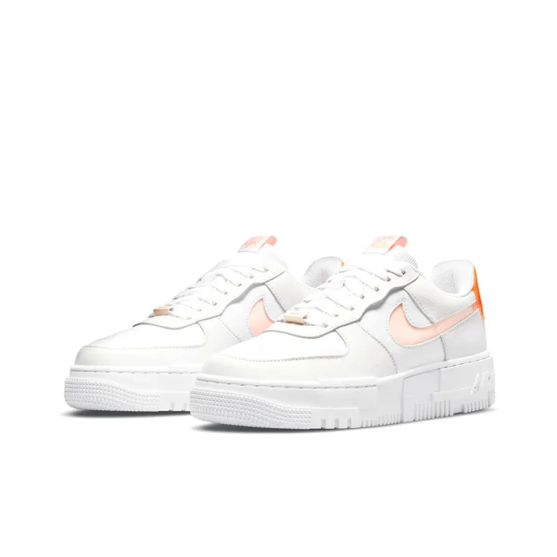 Nike Air Force 1 Low Pixel White Crimson Tint Women's-2