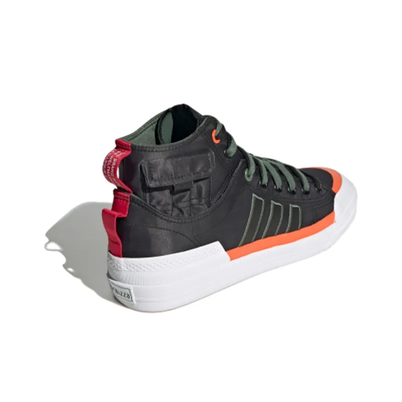 Adidas Nizza Hi Dl Black Green Oxide-3