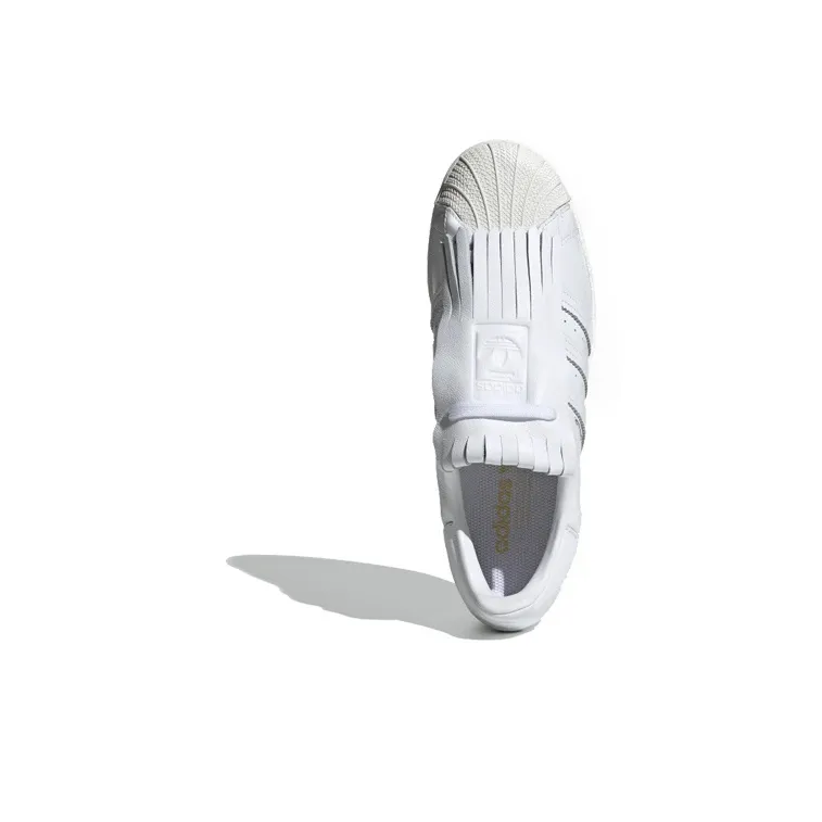 Adidas Superstar Fringe Kiltie White Women's-3