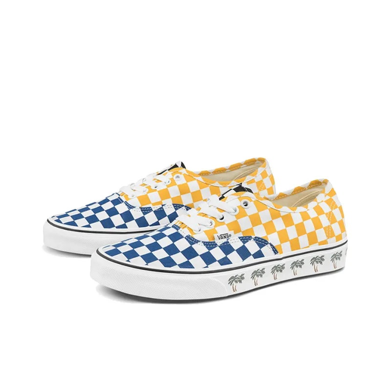 Authentic Vans 'Sidewall Palm Tree Checkerboard'-1