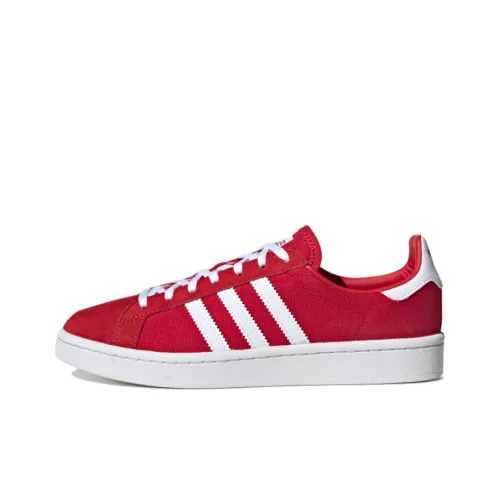 Adidas Originals Campus 00s Skateboard Shoes Women's Low-Top Red/White