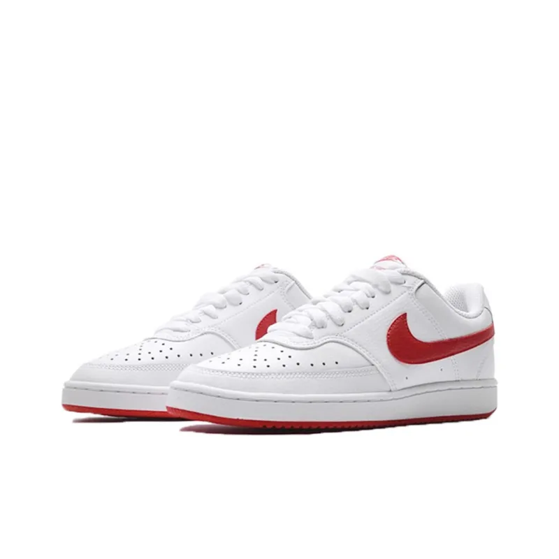 Nike Court Vision Low White University Red Women's-2