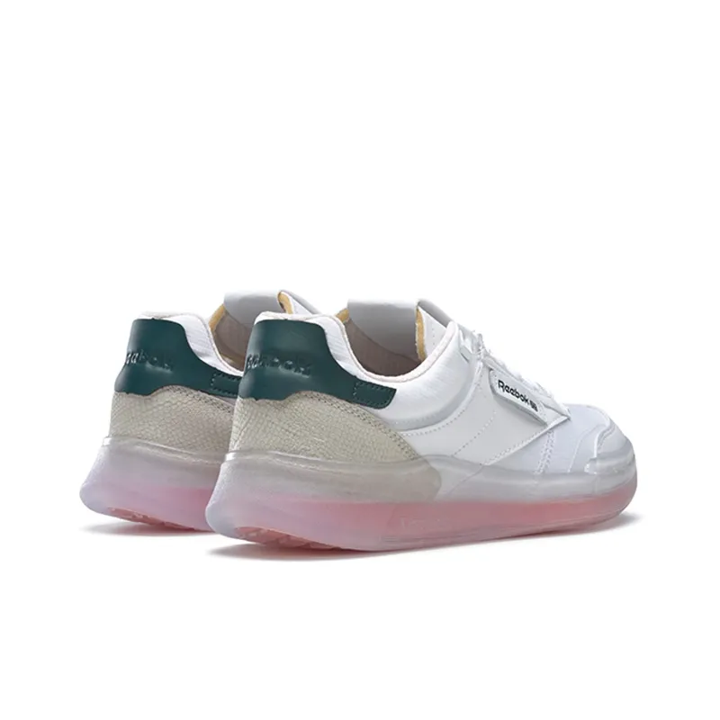 Reebok Club C Legacy White Twisted Coral Women's-5