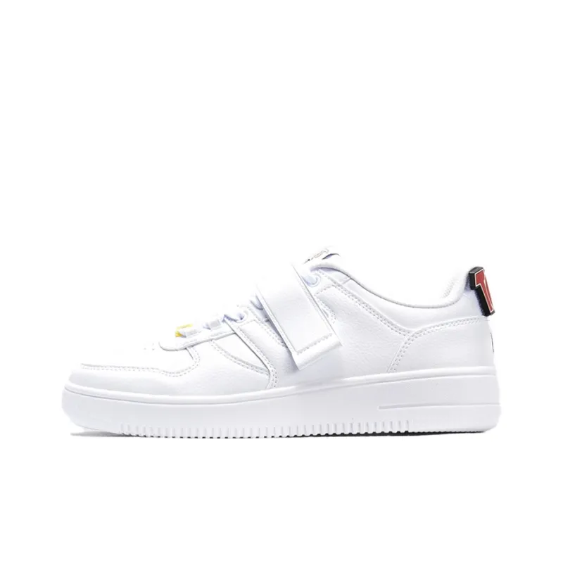 MAOHELAOSHU x XTEP Low Top Skateboard Shoes Men's White-0