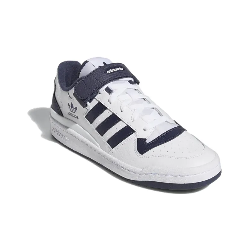 Adidas Forum Low White Navy-2