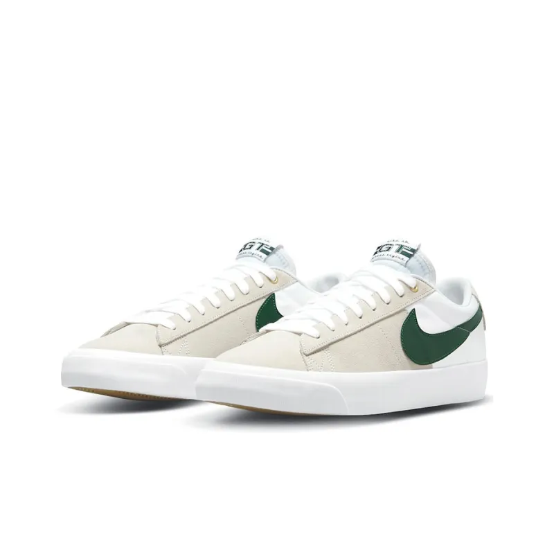 Nike Sb Blazer Low Gt White Green-1