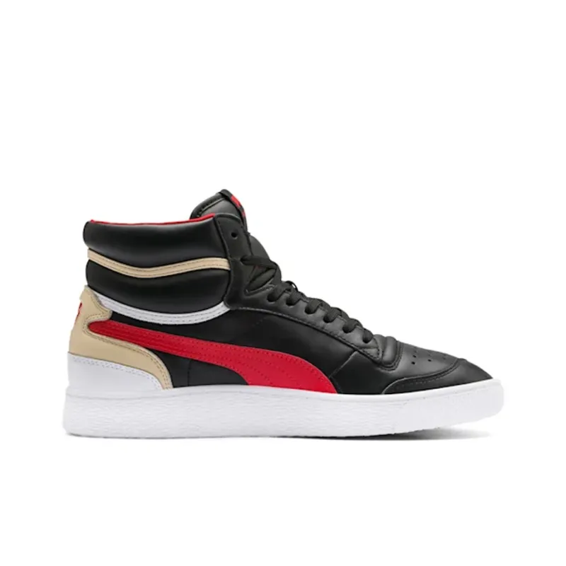 PUMA Ralph Sampson Mid 'Black High Risk Red'-1