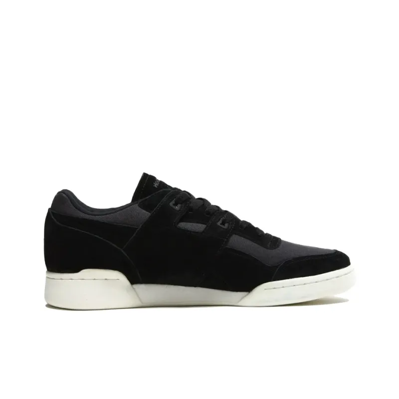 Reebok Workout Anti-Slip Wear-Resistant Low-Top Skateboard Shoes Men's Black-1