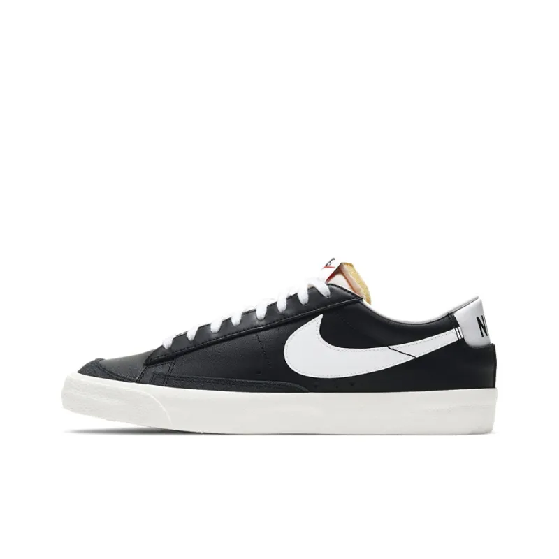 Nike Blazer Low 77 Black White-0