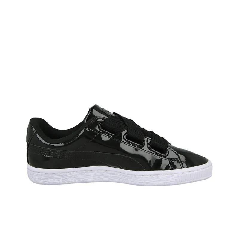 PUMA Basket Heart Patent 'Black' Women's-1