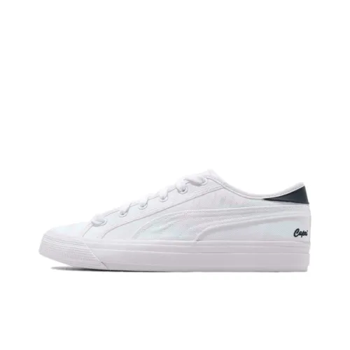 PUMA Capri Skateboard Shoes Unisex Low-Top White/Blue