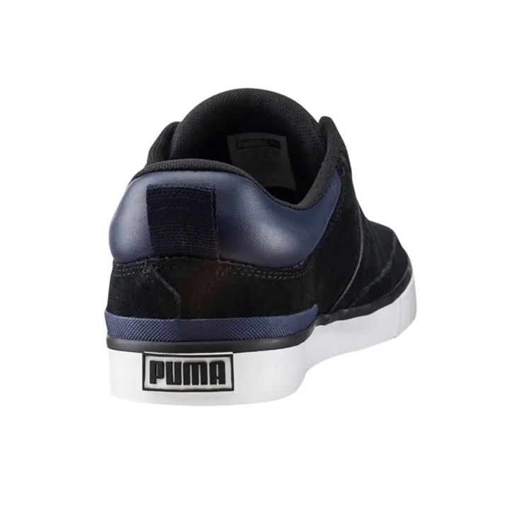 PUMA Funist Slider Vulc Anti-Slip Wear-Resistant Low-Top Skateboard Shoes Men's Black-4