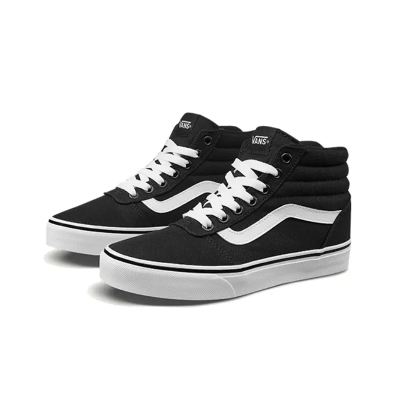 Vans Ward Hi 'Black White' Women's-2
