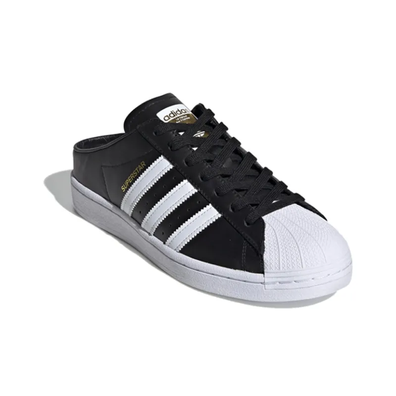 Adidas Superstar Mule Core Black Cloud White-2