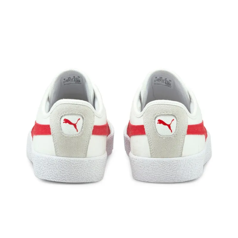 PUMA Oslo Vulc Cvs Casual Shoes White/Red-3