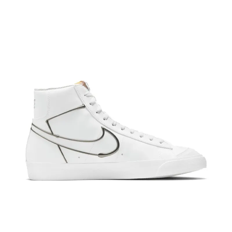 Nike Blazer Mid '77 'White Metallic Pewter'-1