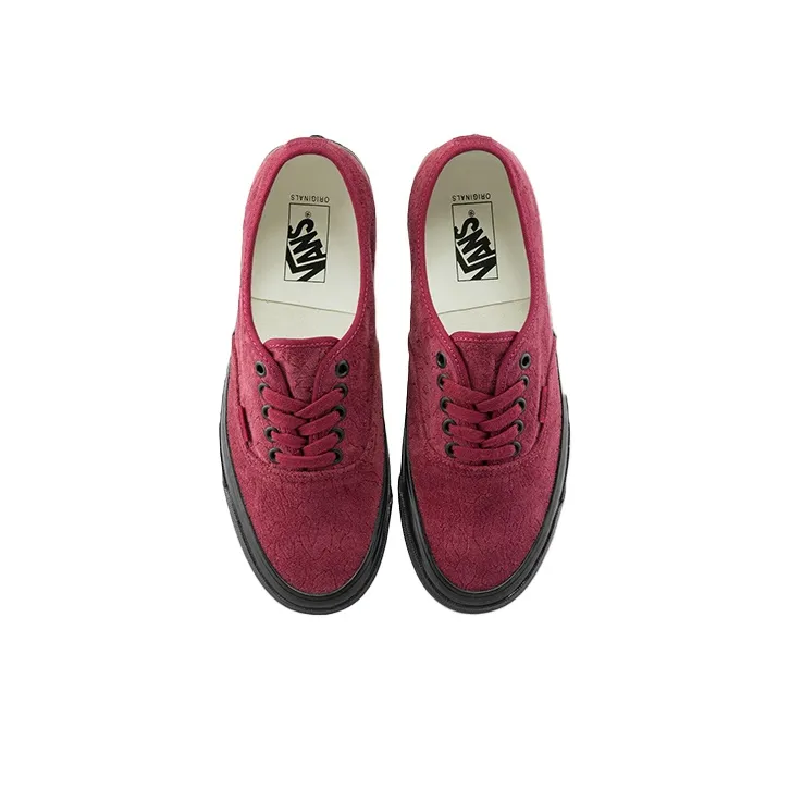 Authentic Og Vans Lx 'Velvet Emboidery Leopard Pomegranate'-2