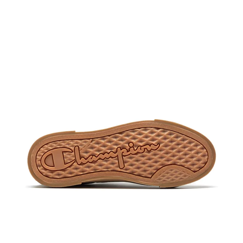 Champion Heritage Suede Low Cushioning Slip Resistant Low Top Skateboard Shoes Unisex Black-4