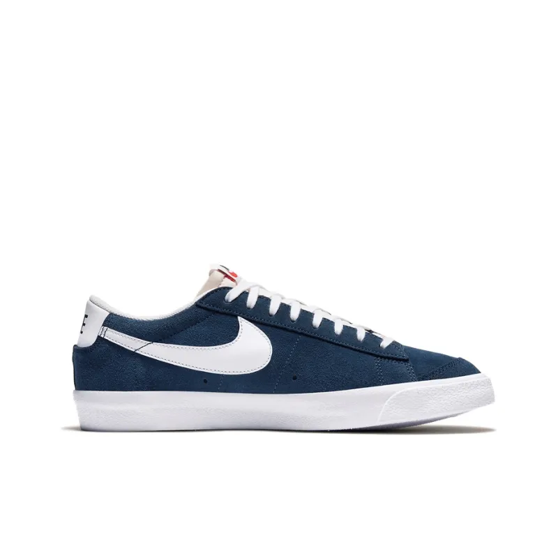 Nike Blazer Low 77 Suede Midnight Navy-1