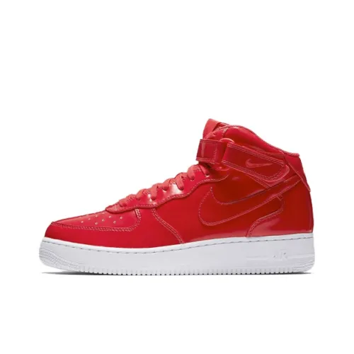 Nike Air Force 1 Mid Ultraviolet Siren Red