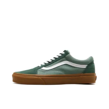 Old Skool Vans 'Duck Green'