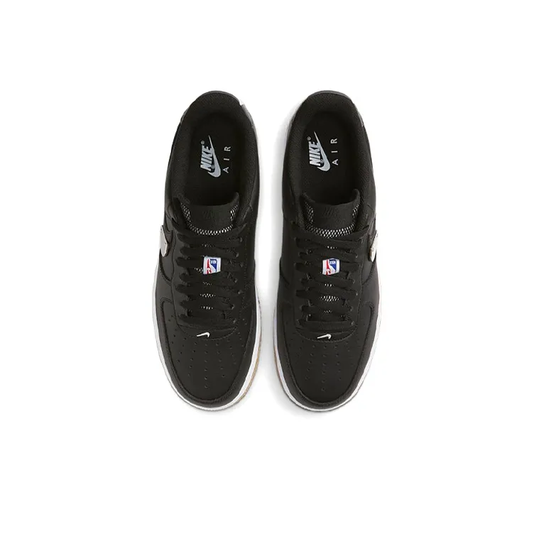 Nike Air Force 1 Low '07 Nba Black Silver-3