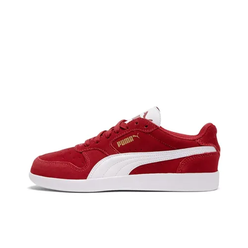 PUMA Icra Trainer Skateboard Shoes Unisex Low-Top Red/White