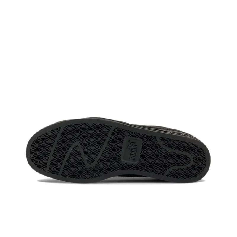 PUMA Unisex Smash Vulc V3 Low Top Sneakers Black-5