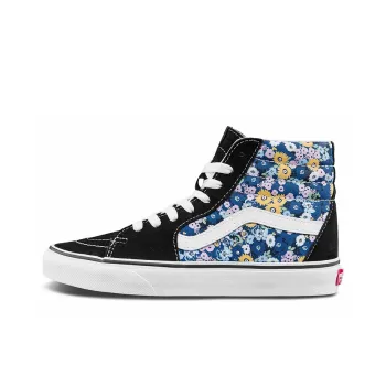 Vans High Top Sneakers Black/White/Blue