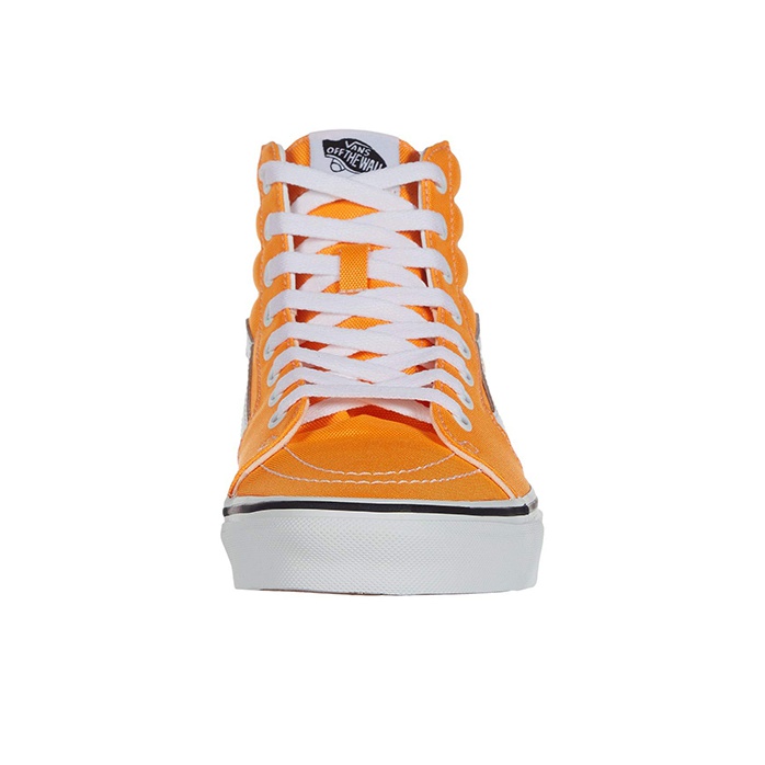 Neon orange vans best sale