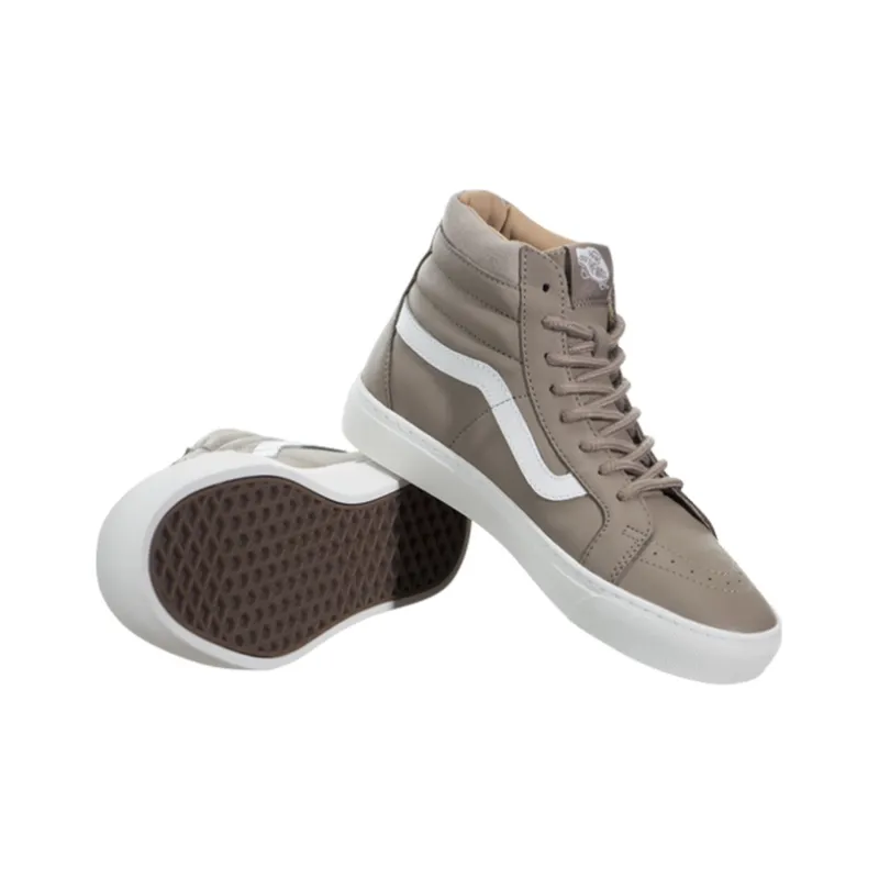 Vans SK8 HI Cup Leather Gray Women's-4