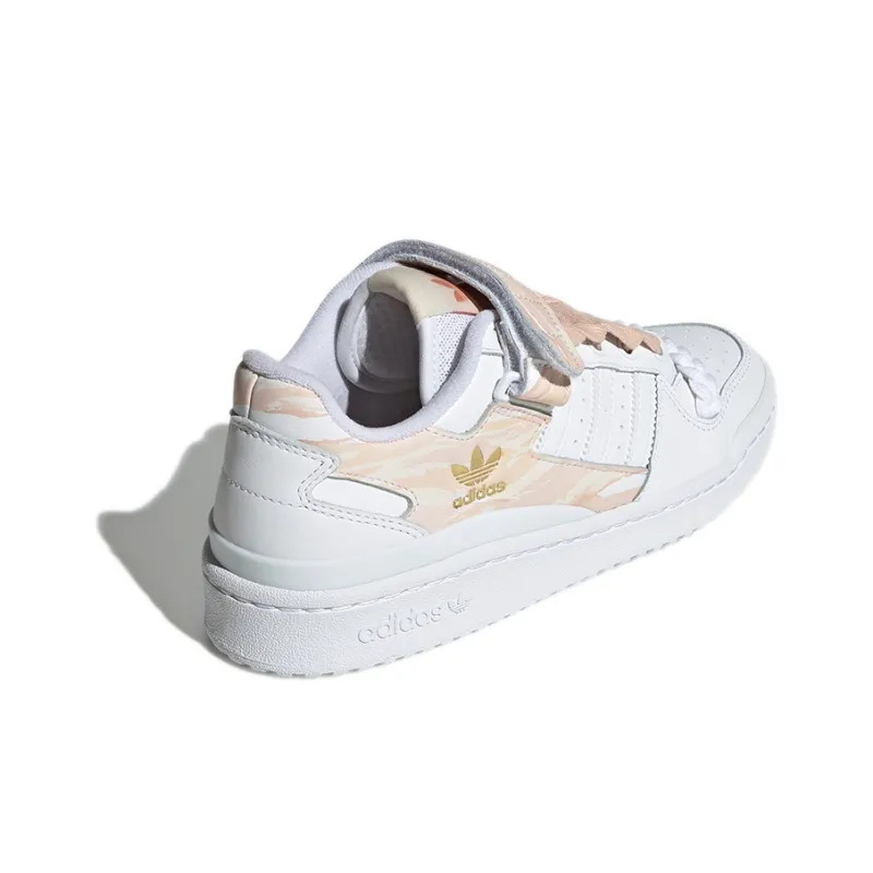 Adidas Forum Low Sneakers White/Beige Women's-3