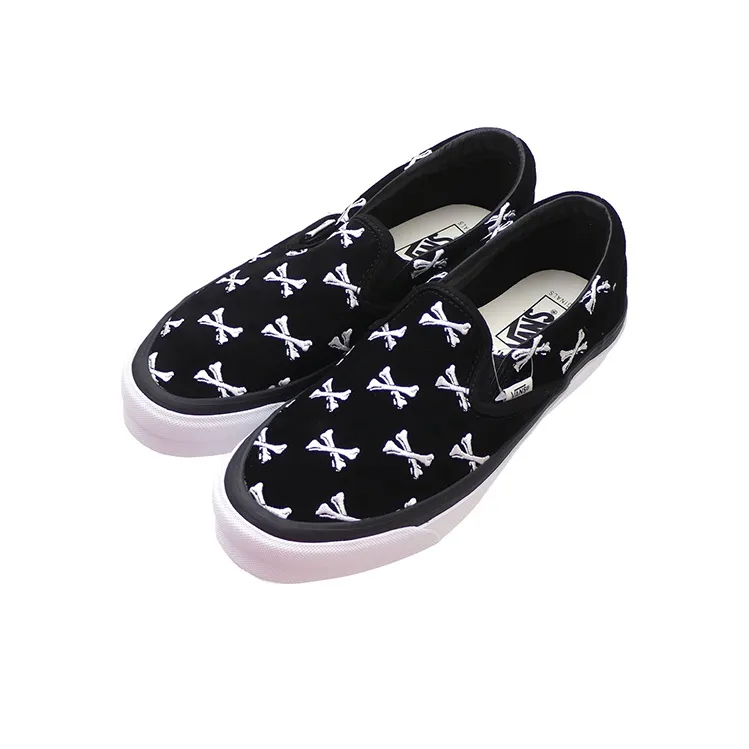 Slip On Wtaps X Og Classic Vans Lx 'Bones Black'-2