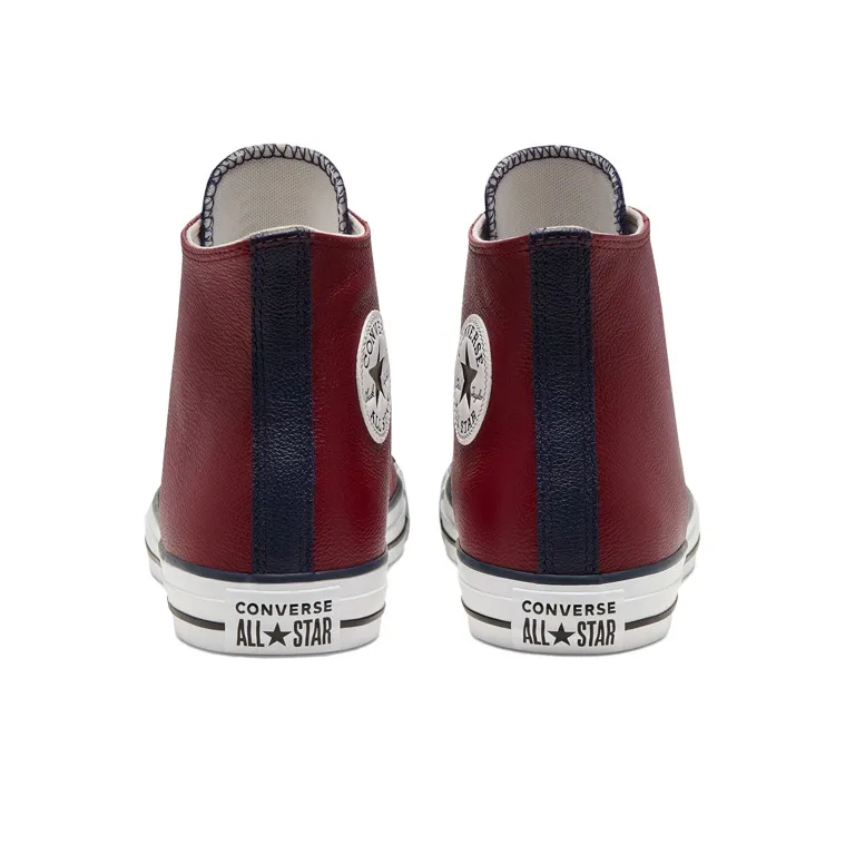Chuck Taylor All Star Converse High 'Seasonal Colorblock Team Red Obsidian'-4