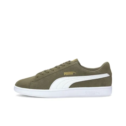 PUMA Smash V2 Skateboard Shoes Unisex Low-Top Army Green