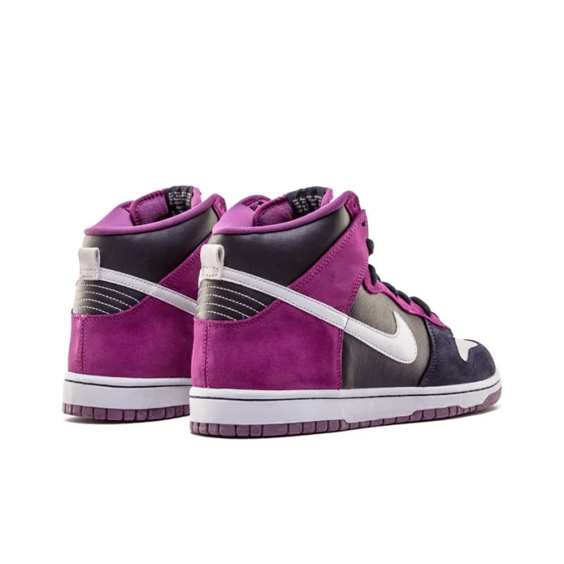 Nike Sb Dunk High Dark Obsidian Metallic Platinum-3