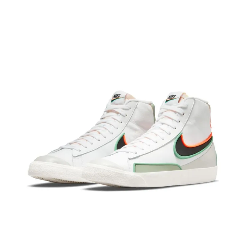 Nike Blazer Mid 77 Infinite White Roma Green-2