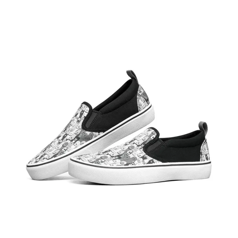 Skechers Bobs Marley Jr Wag Swag 'White Grey Black' Women's-2