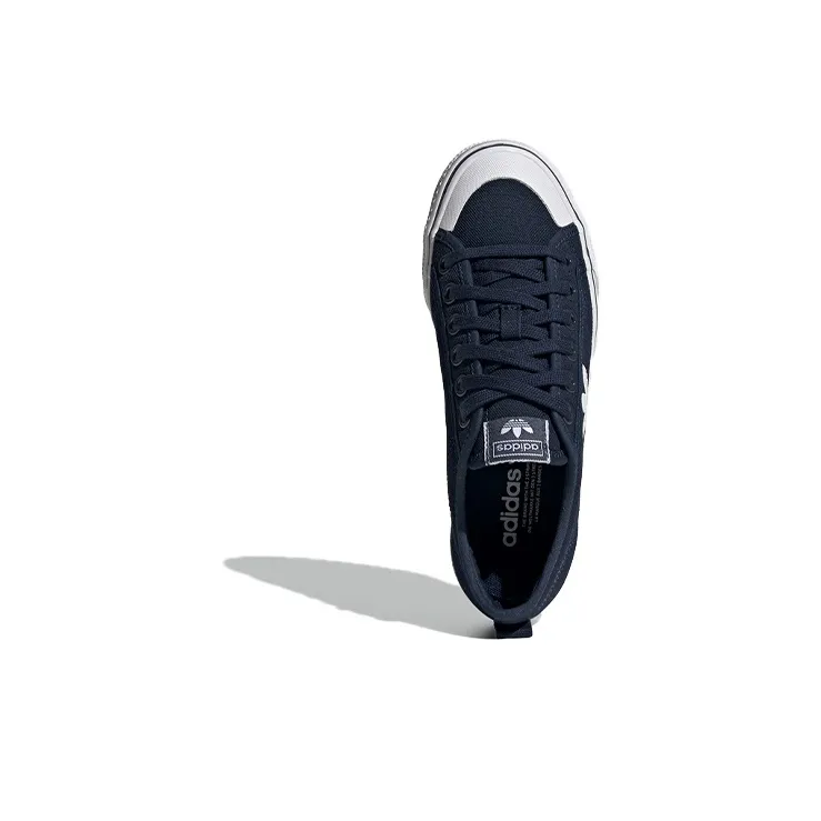 Adidas Originals Nizza Trefoil 'Dark Blue' Women's-4