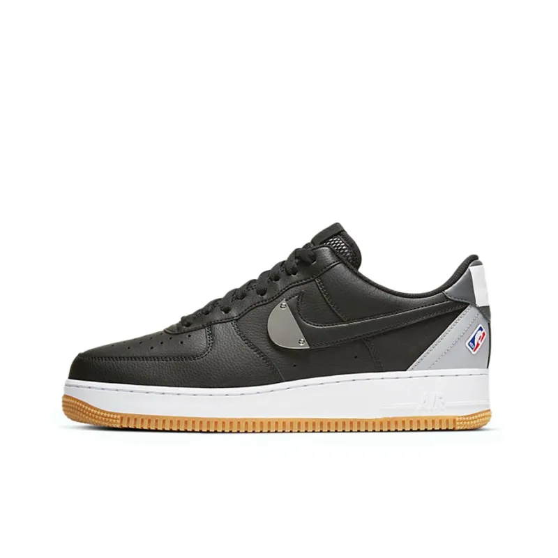 Nike Air Force 1 Low '07 Nba Black Silver-0